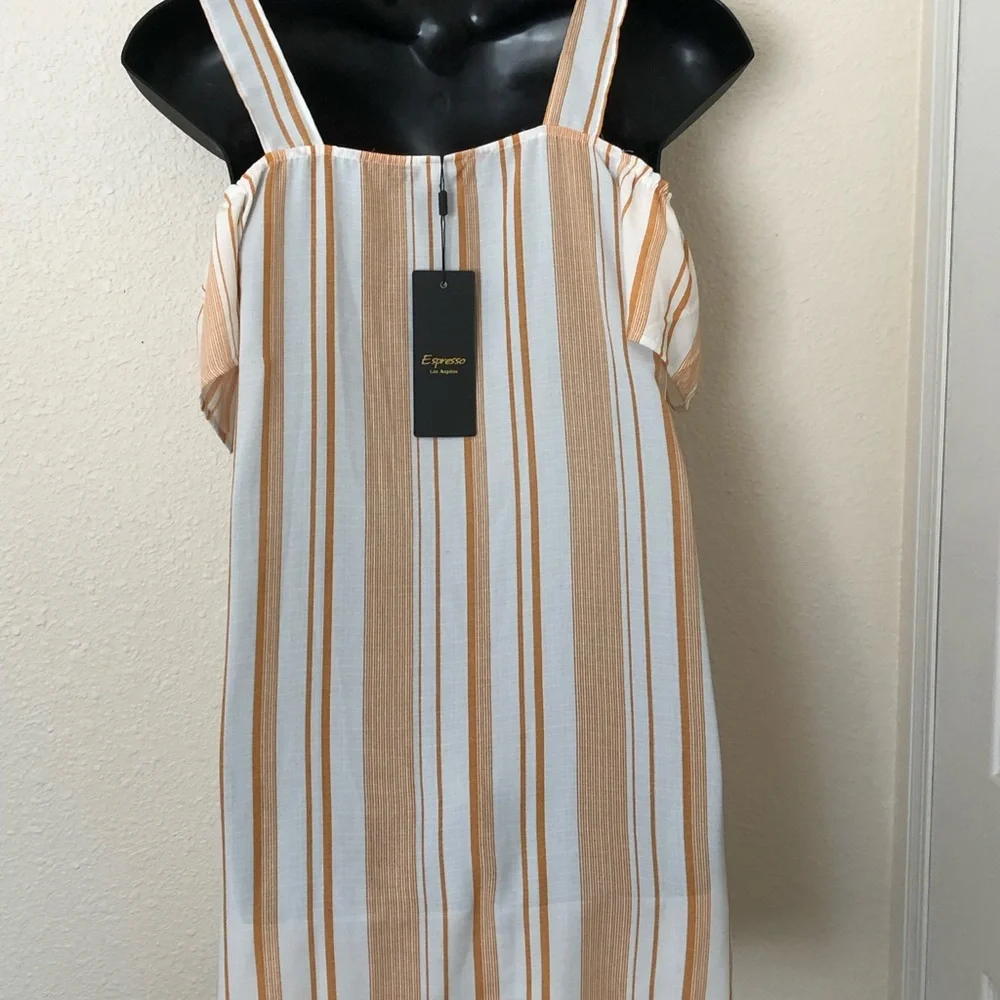💜💜 Espresso Womens Summer Dtess Size M. NWT - Picture 4 of 8